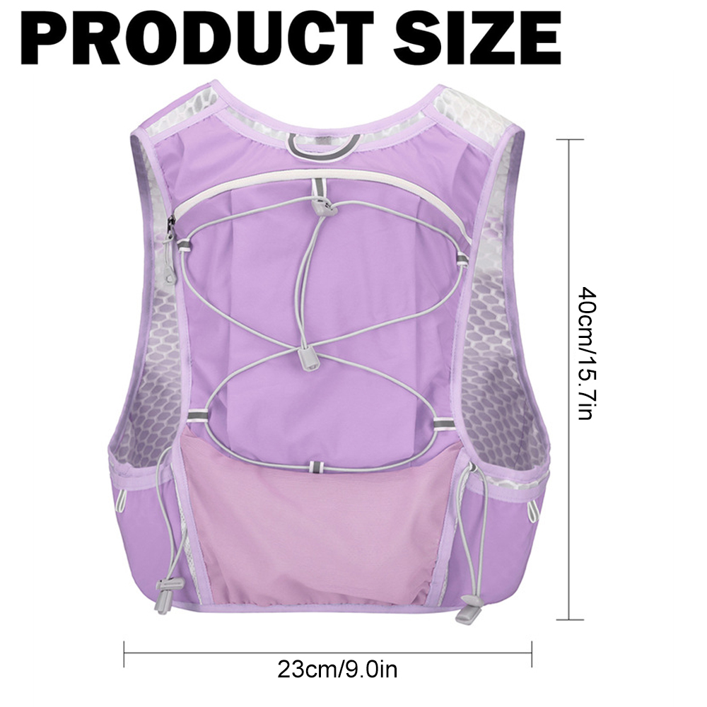 Lightweight Hydration Vest Bac - Reflective Jacket Running 评论和价格