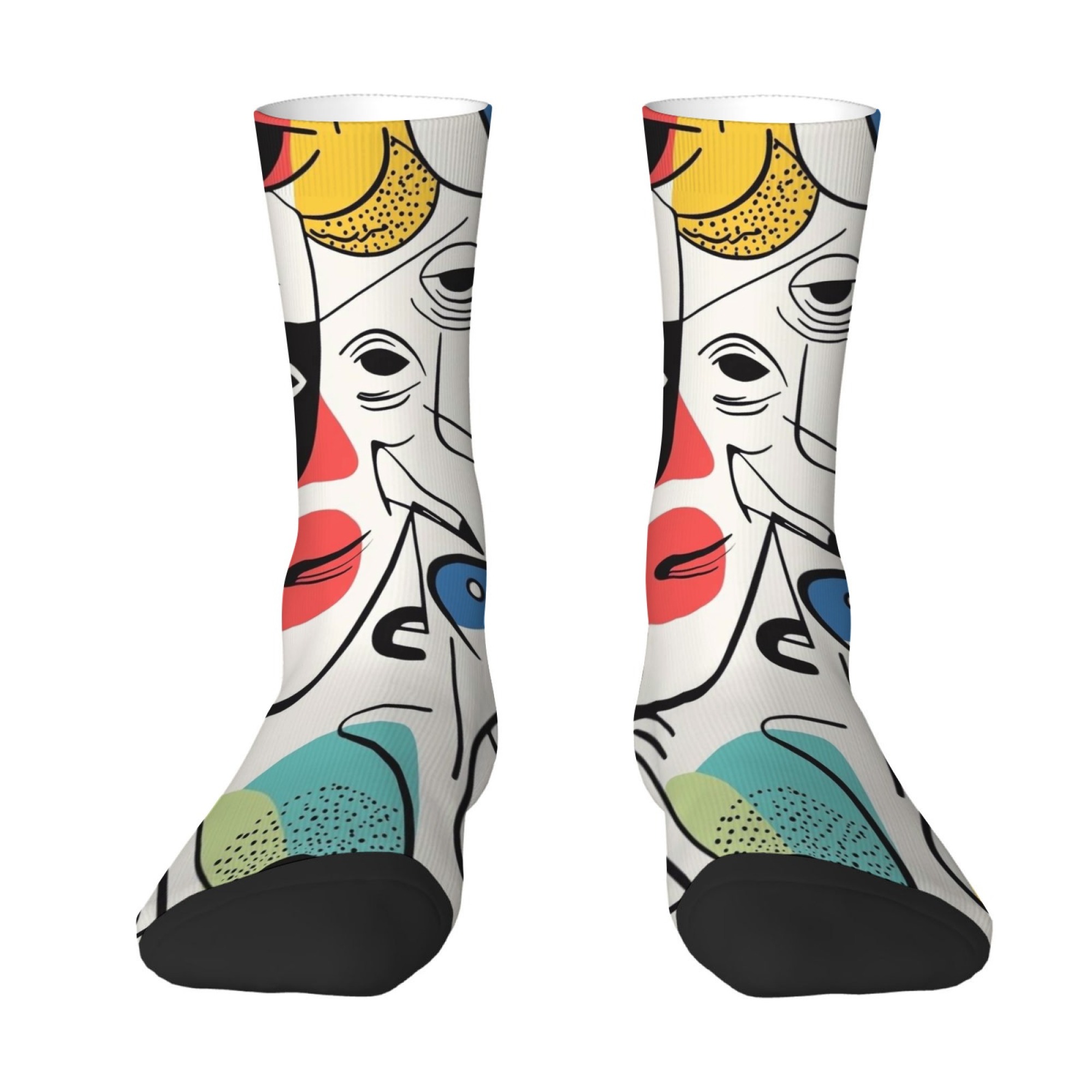 Picasso-style Abstract Print M - Street Fashion Style Youtube 评论和价格
