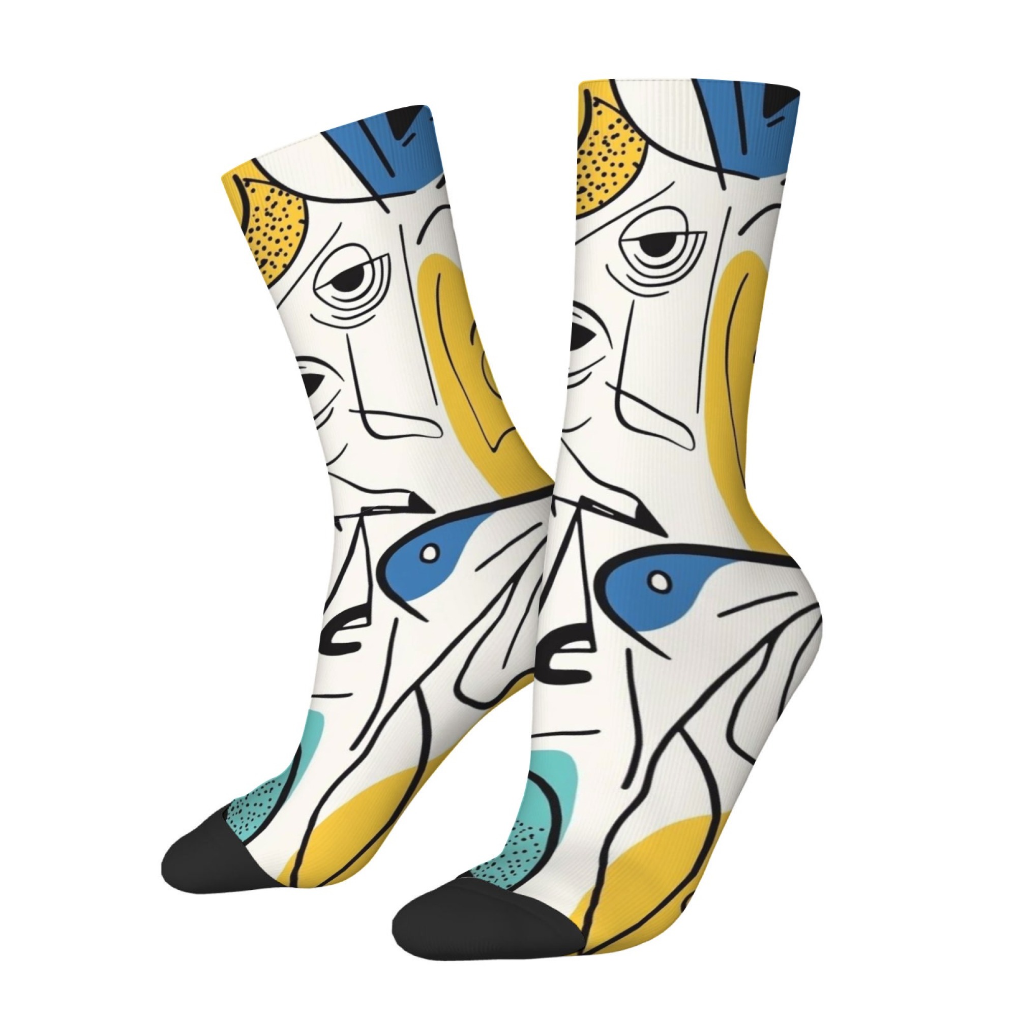 Picasso-style Abstract Print M - Street Fashion Style Youtube 评论和价格