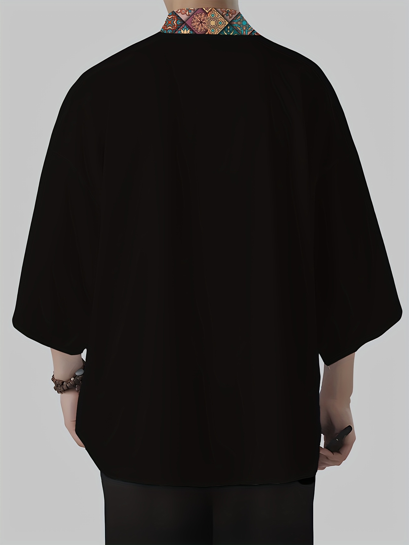 2026 Summer Men's Kimono 3D Pr - Street Fashion Kimono 评论和价格