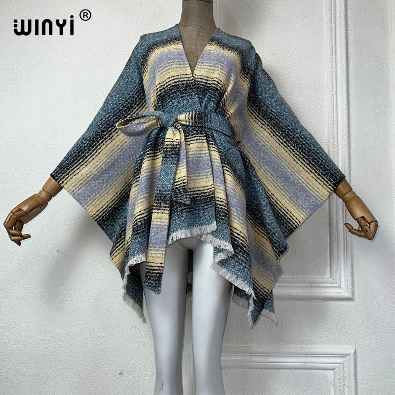 WINYI winter jacket for women  - Street Fashion Kimono 评论和价格