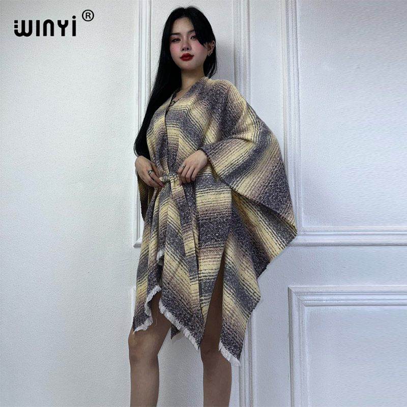 WINYI winter jacket for women  - Street Fashion Kimono 评论和价格