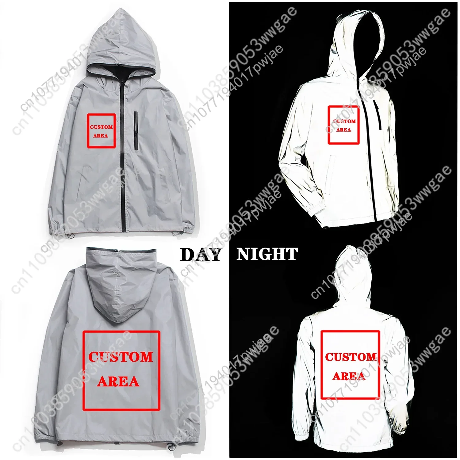 Killswitchs Engages Band Refle - Reflective Jacket Running 评论和价格