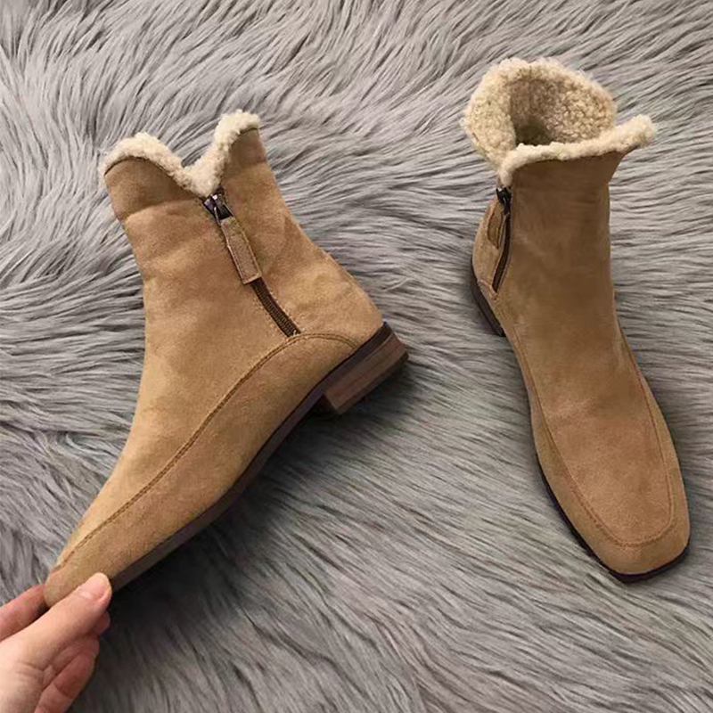 2026 New Fur Ankle Boots for W - Street Fashion Winter 2026 评论和价格