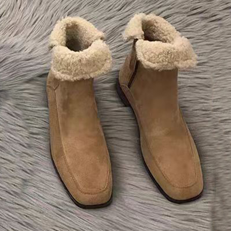 2026 New Fur Ankle Boots for W - Street Fashion Winter 2026 评论和价格