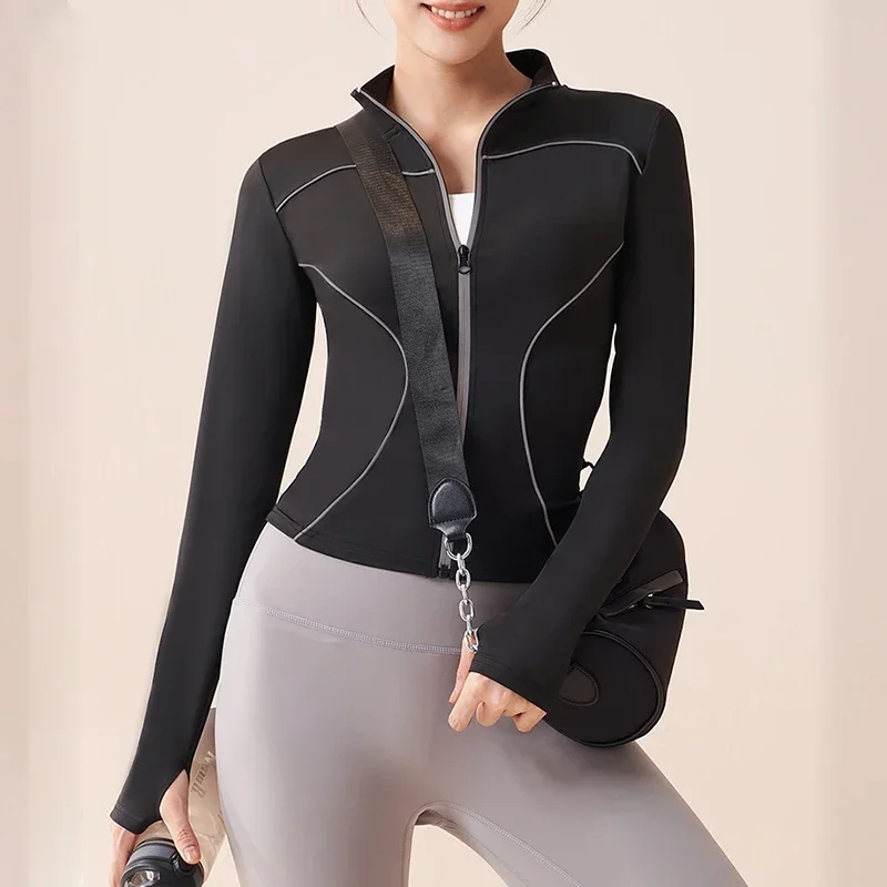 Aiithuug Autumn Spring Top Ref - Reflective Jacket Running 评论和价格